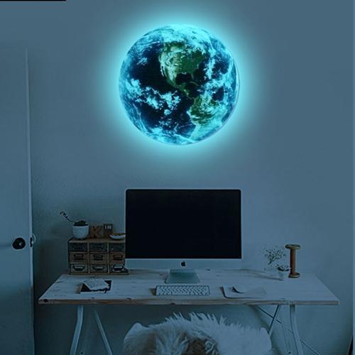 Globe sticker luminoso
