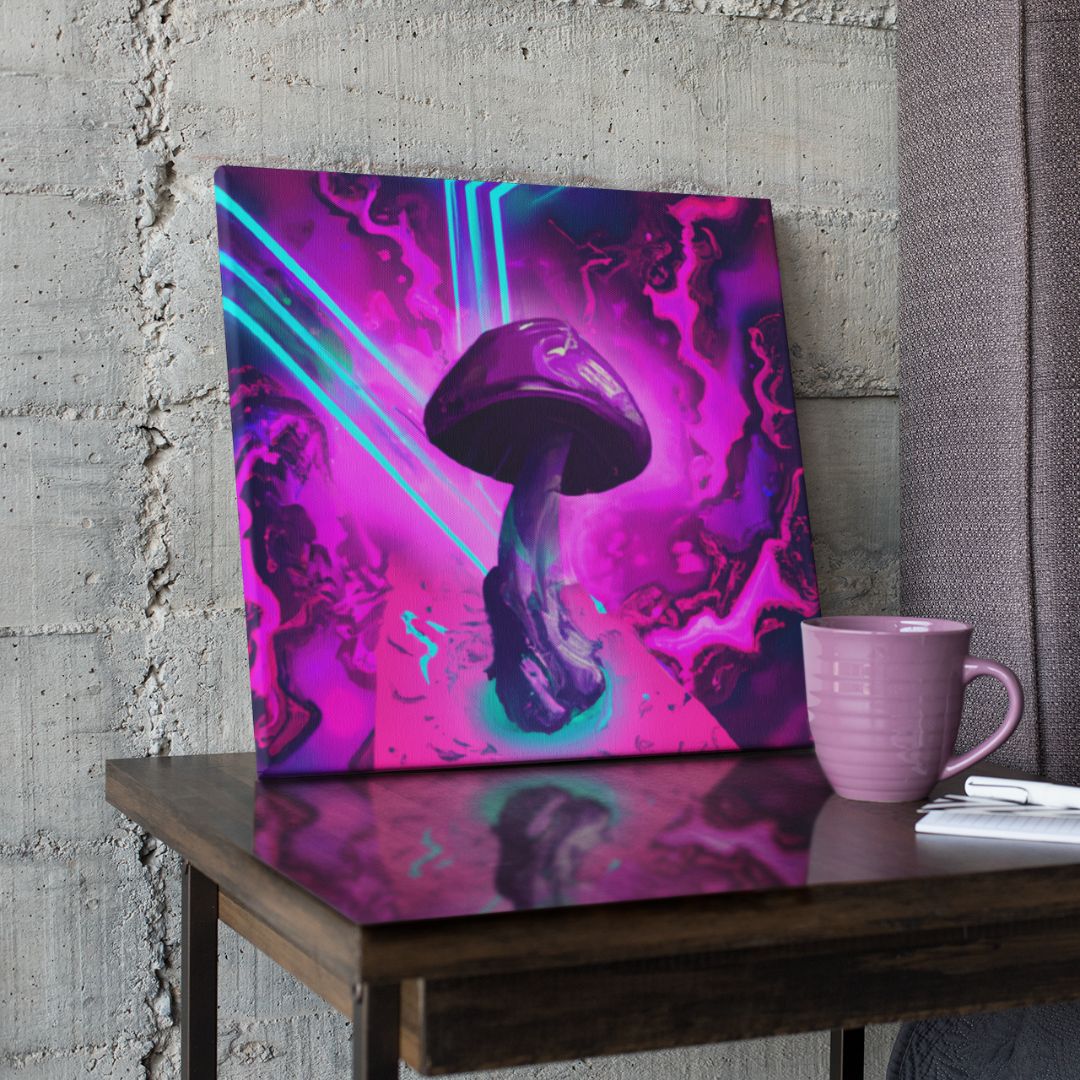 Mushroom poster-Stasi
