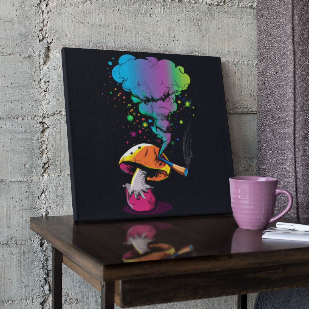 Mushroom poster- trasformazione