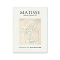 Poster Matisse Gesicht Abstrakt | Bilder Wohnzimmer | Wandbilder Schlafzimmer | Deko Print ohne Rahmen | Bilder Set Matisse Bunt-3